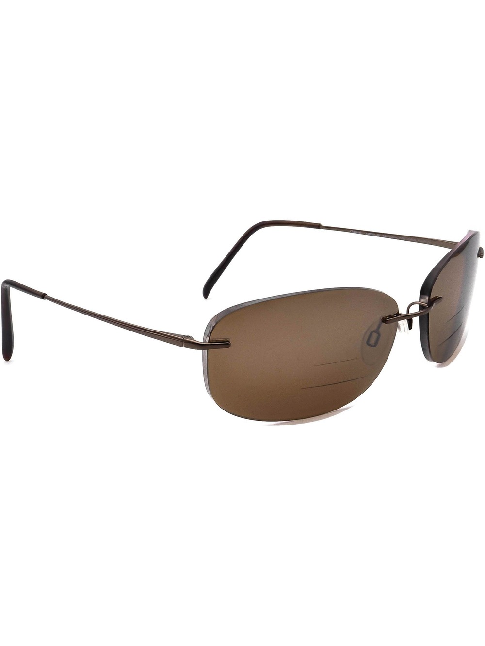Charmant CH12256P BR Pure Titanium Sunglasses (Prescription Lenses)